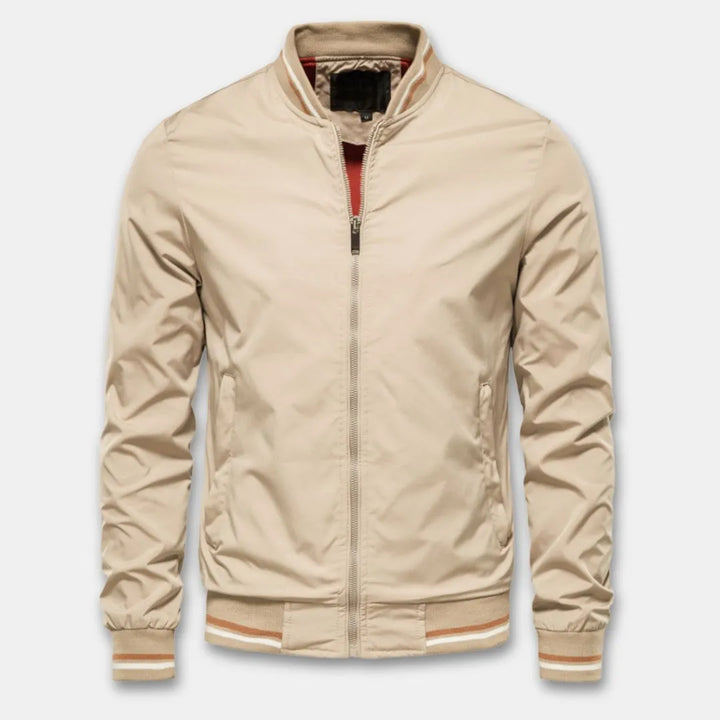Women's Varsity Bomber Jacket - Sporty and Versatile Layering Piece