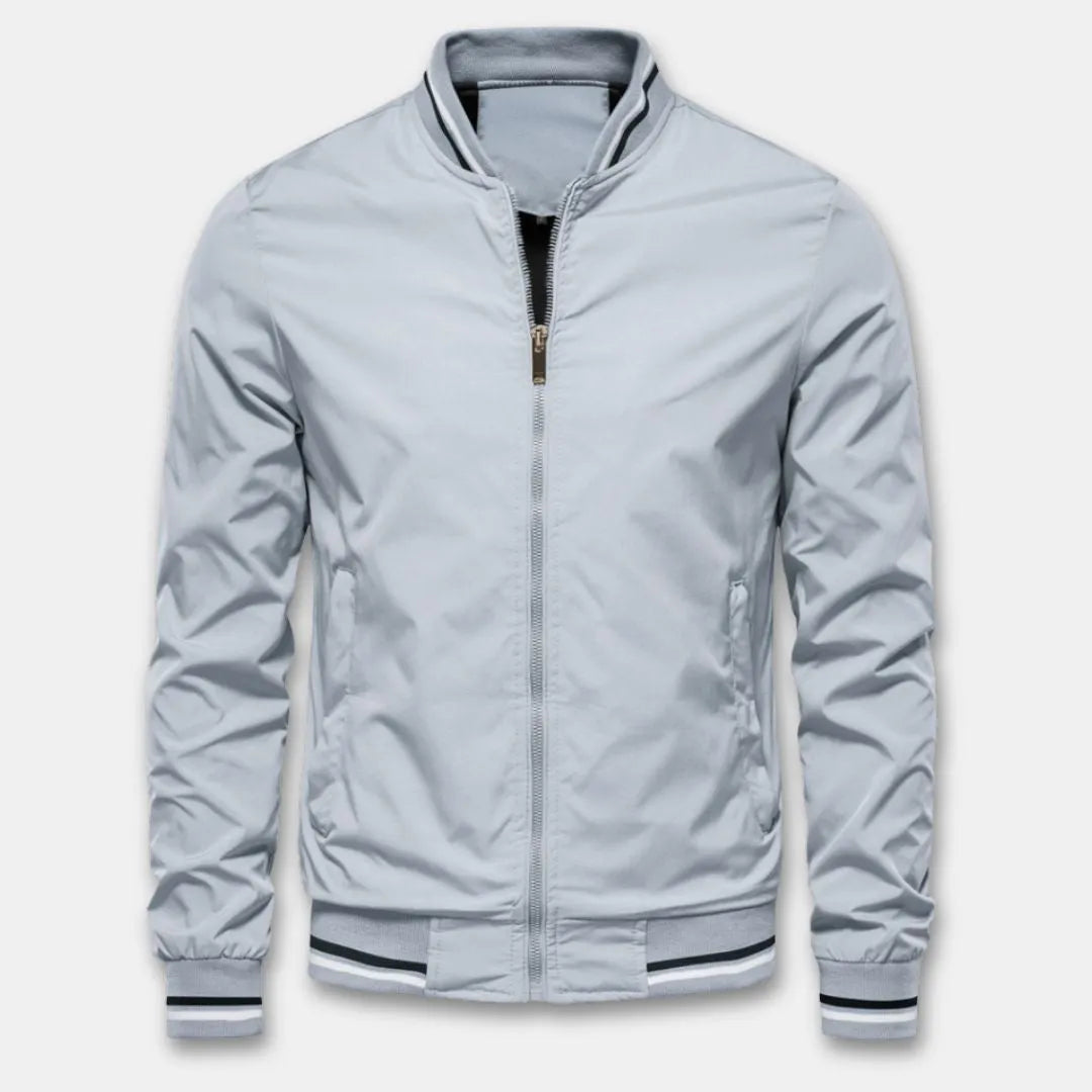 Women's Varsity Bomber Jacket - Sporty and Versatile Layering Piece