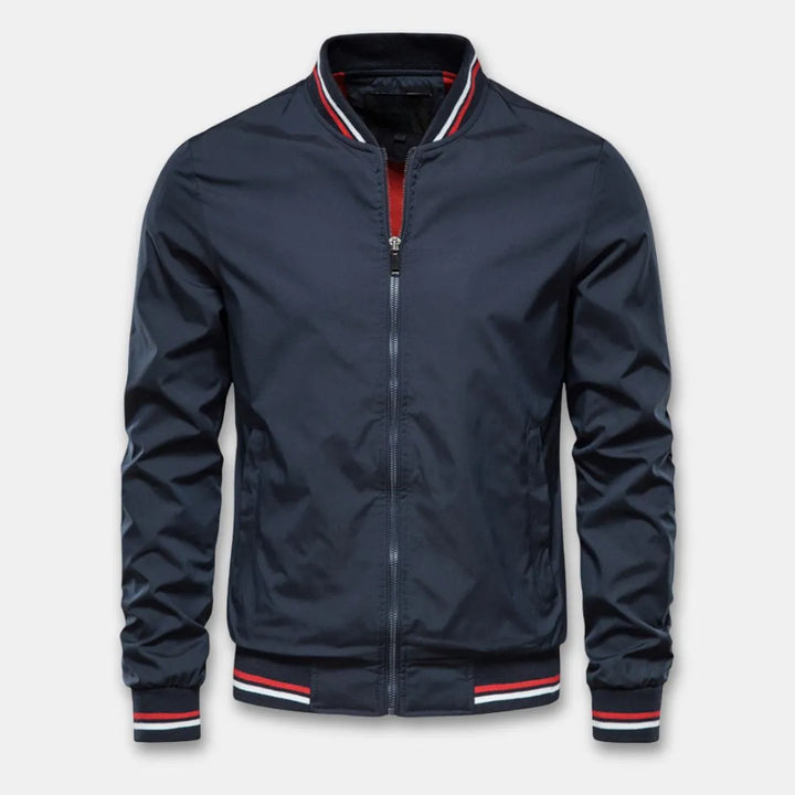 Women's Varsity Bomber Jacket - Sporty and Versatile Layering Piece