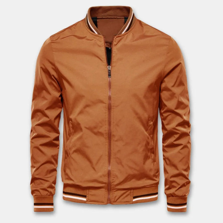 Women's Varsity Bomber Jacket - Sporty and Versatile Layering Piece