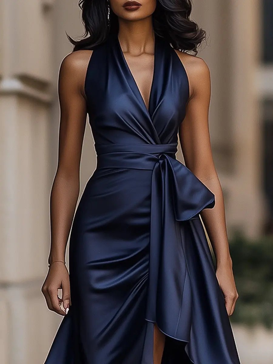 Women's Elegant Maxi Dress - Effortless Grace for Special Occasions