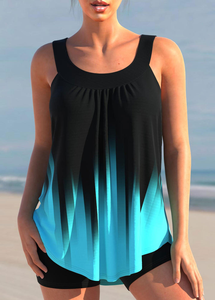 Women's Tankini - Stylish Two-Piece Swimsuit for Summer