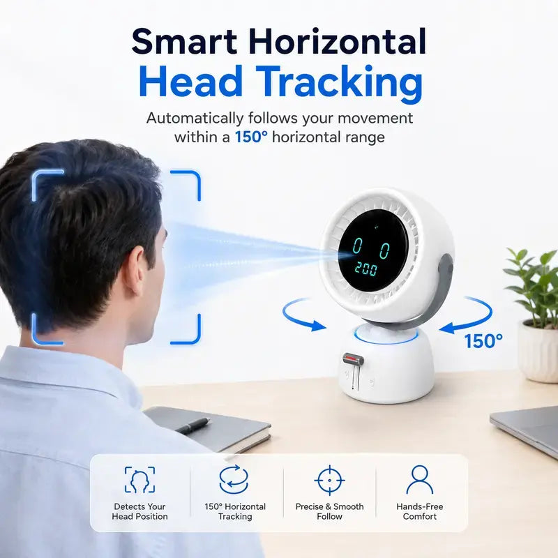 Ventilateur Suiveur Intelligent — Le vent qui vous suit partout