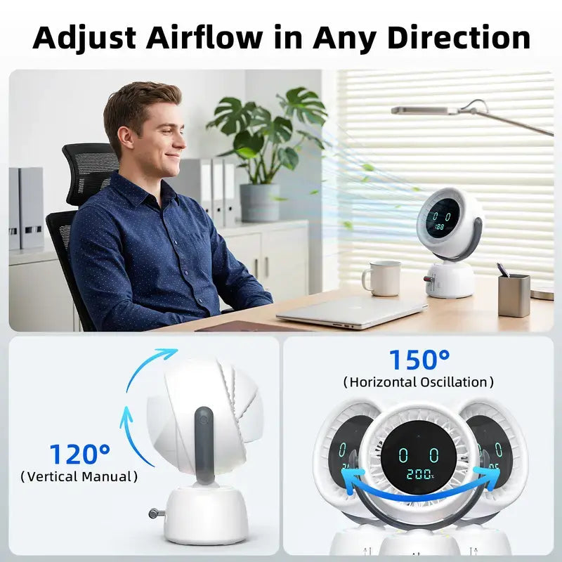 Ventilateur Suiveur Intelligent — Le vent qui vous suit partout