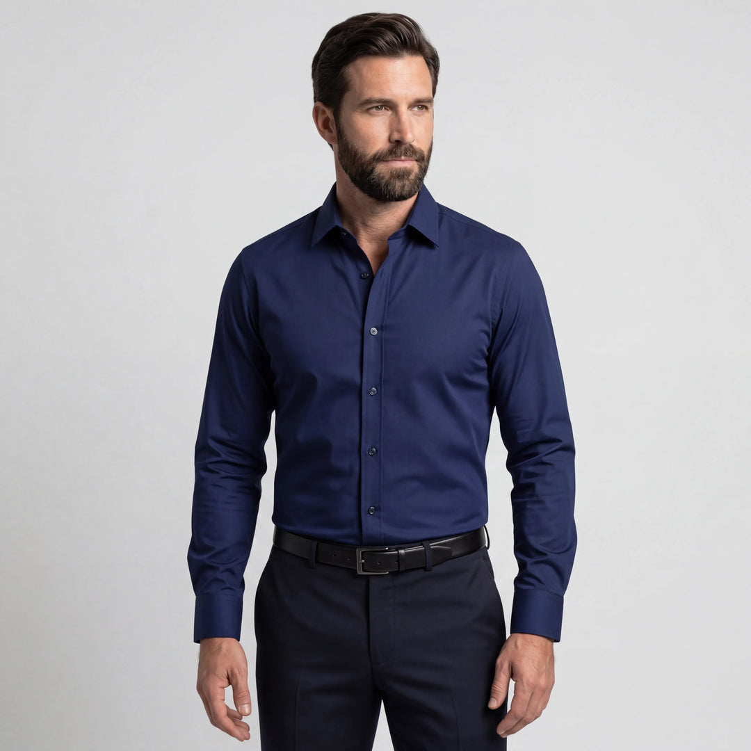 Women's Fitted Wrinkle-Free Blouse - Effortless Style