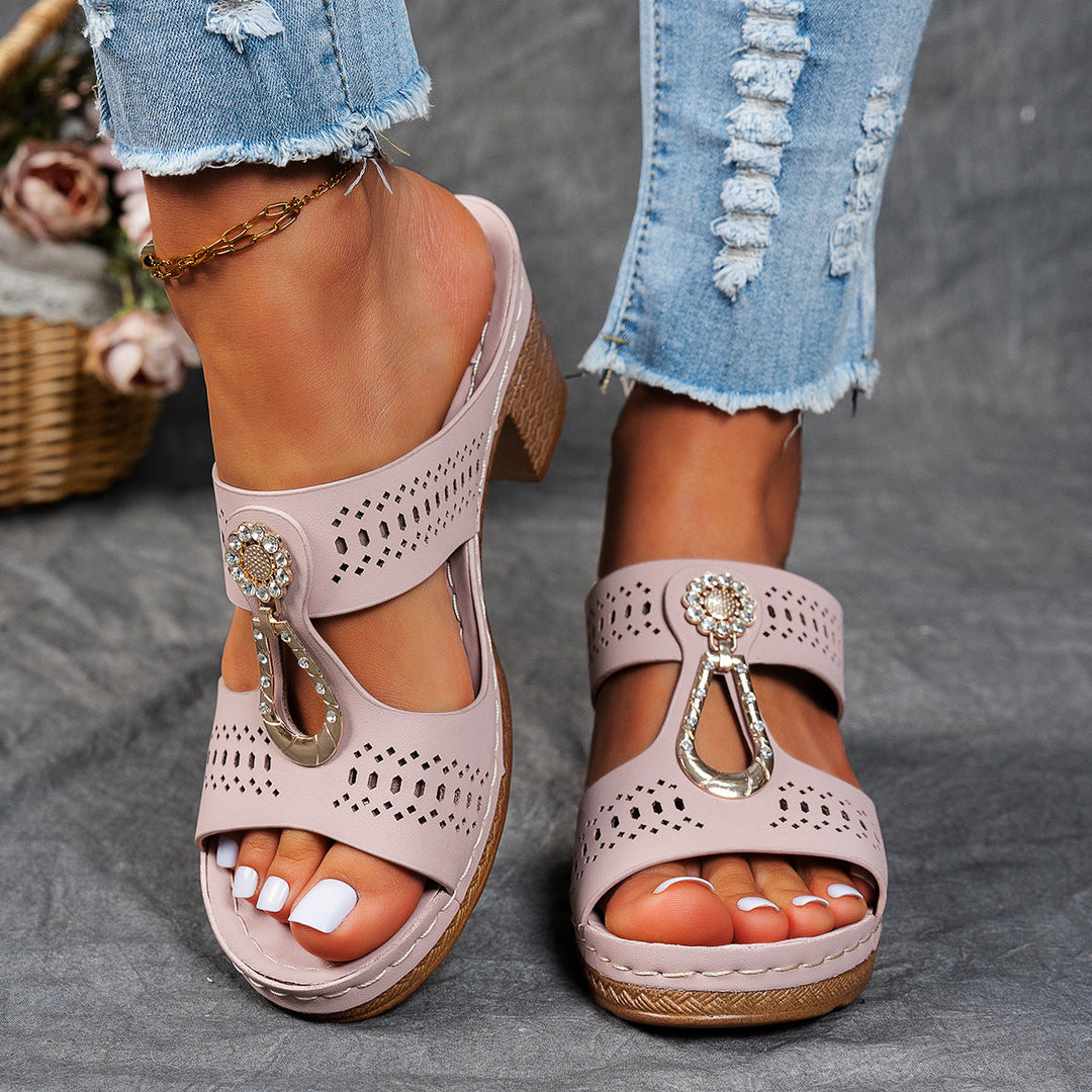 Women's Linda High Heel Orthopedic Sandals - Pain-Free Styling