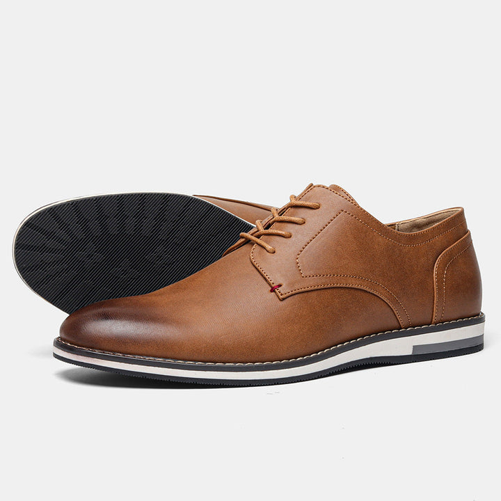 Men's Leather Derby Shoes – Smart Casual Everyday Footwear