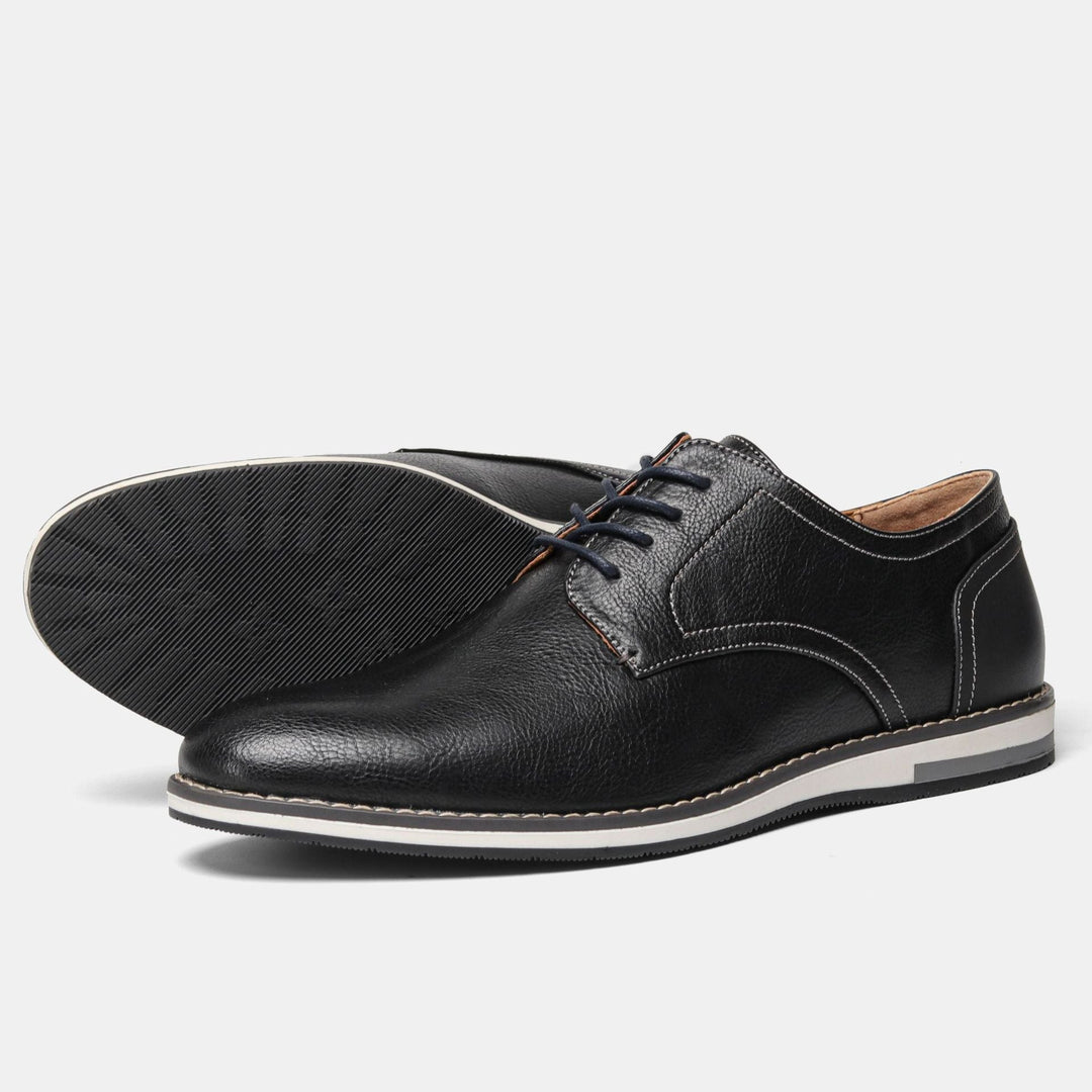 Men's Leather Derby Shoes – Smart Casual Everyday Footwear