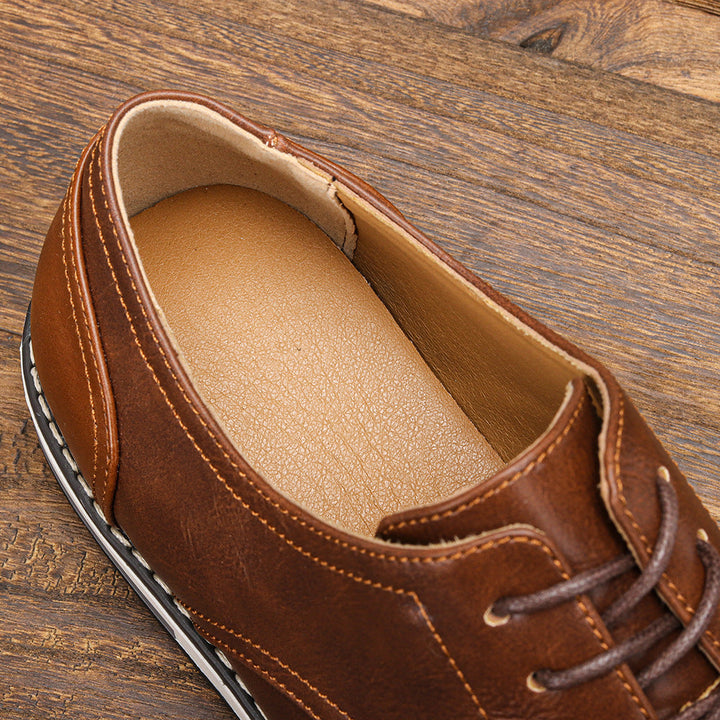 Men's Leather Derby Shoes – Smart Casual Everyday Footwear