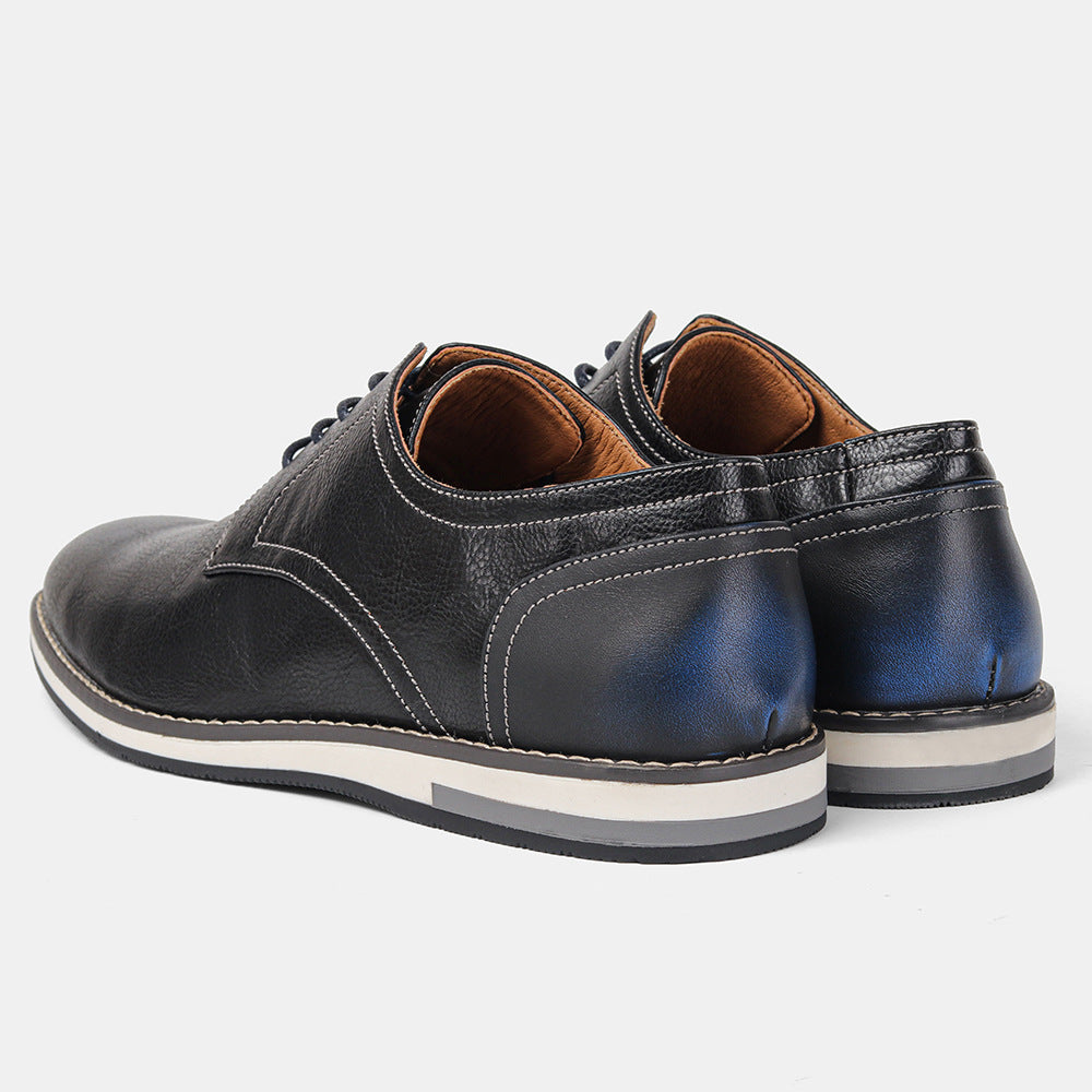Men's Leather Derby Shoes – Smart Casual Everyday Footwear