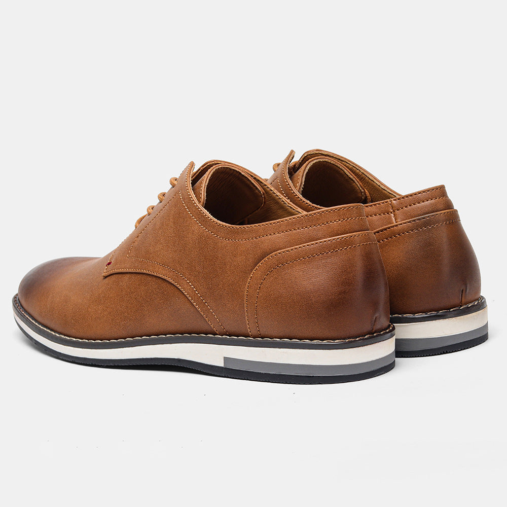 Men's Leather Derby Shoes – Smart Casual Everyday Footwear