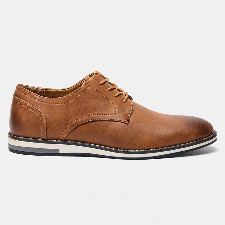 Men's Leather Derby Shoes – Smart Casual Everyday Footwear