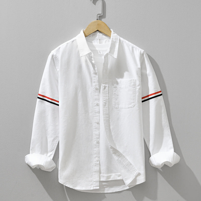 Men's Linen Relaxed Fit Shirt – Breathable Summer Button-Up