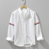 Men's Linen Relaxed Fit Shirt – Breathable Summer Button-Up