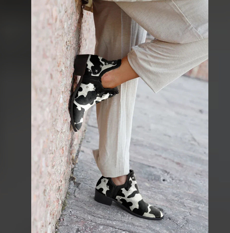 Women's Western Boots with Studs - Bold Everyday Style