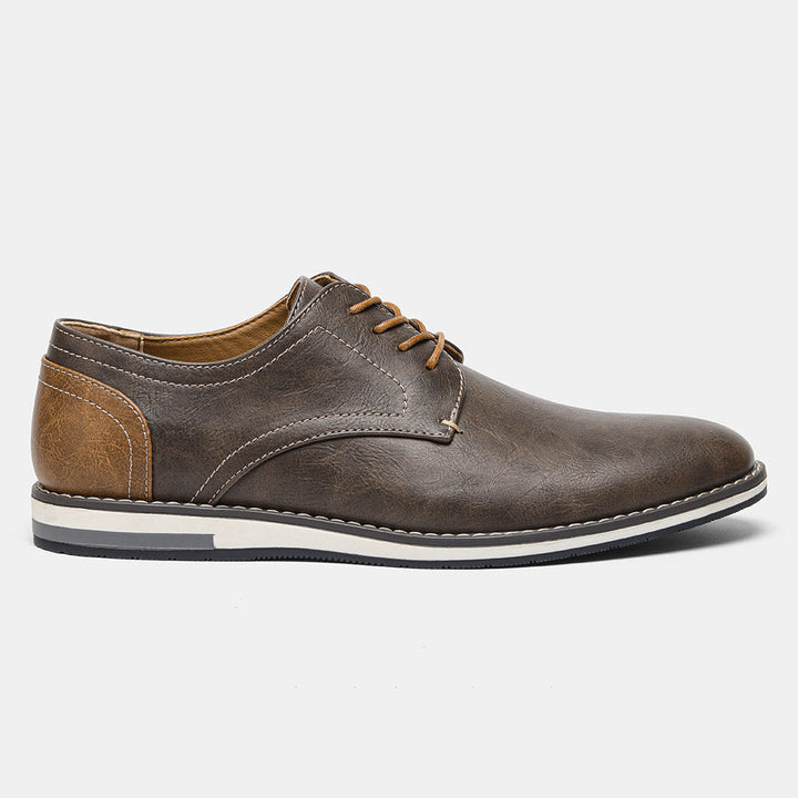Men's Leather Derby Shoes – Smart Casual Everyday Footwear