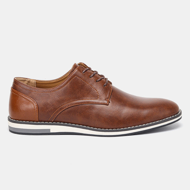Men's Leather Derby Shoes – Smart Casual Everyday Footwear