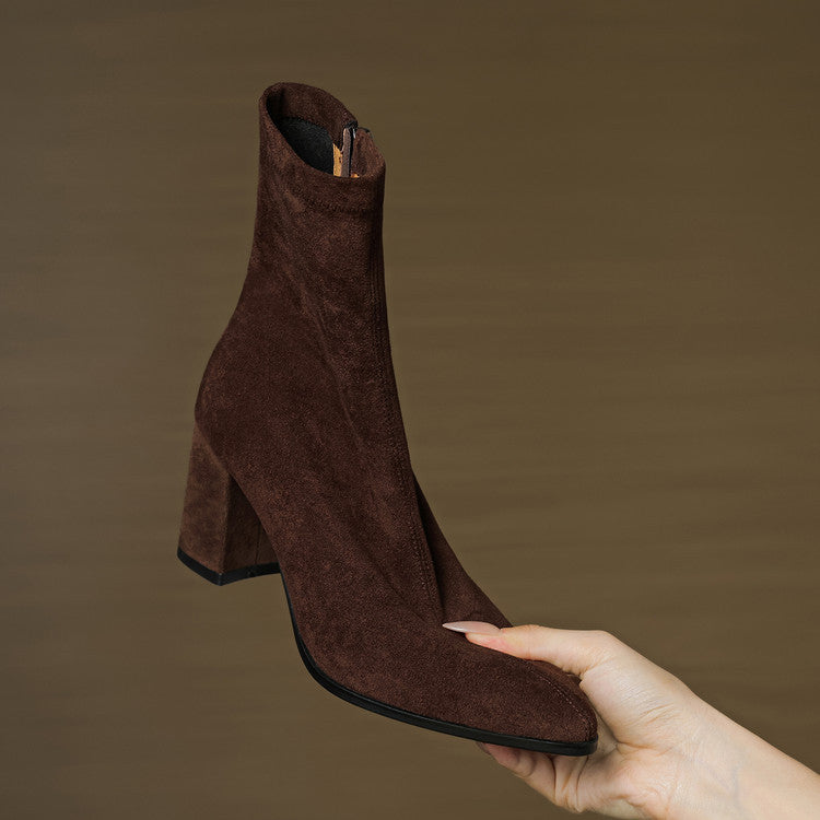 Siena Suede Ankle Boots