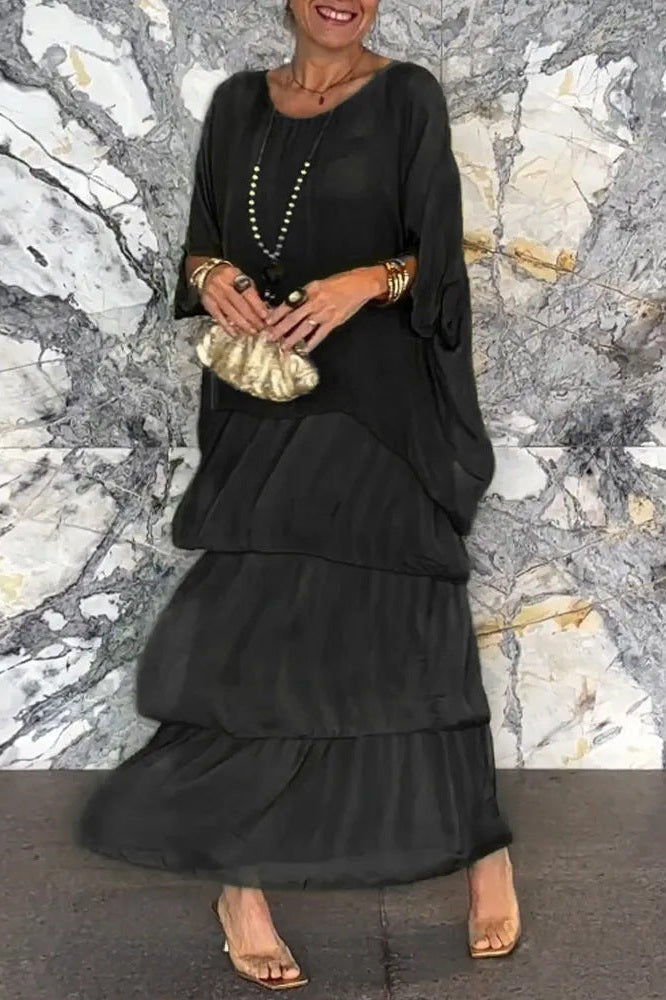 Women's Judith Layered Dress - Effortless Everyday Style