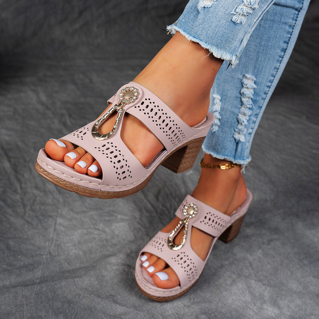 Women's Linda High Heel Orthopedic Sandals - Pain-Free Styling