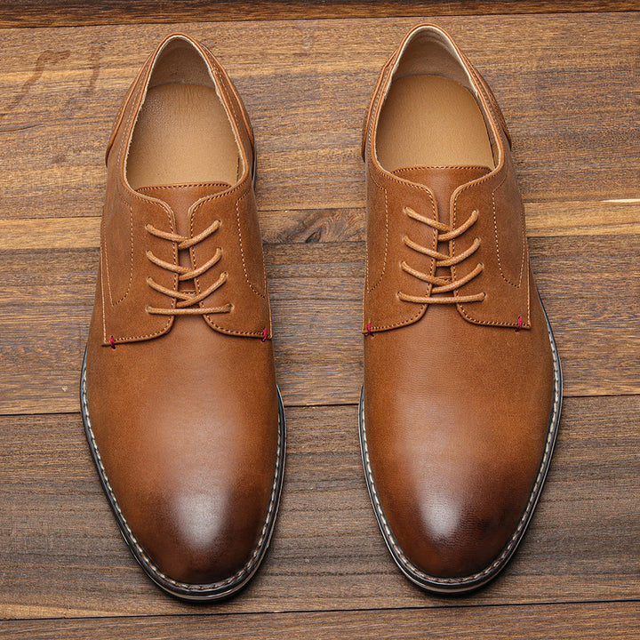 Men's Leather Derby Shoes – Smart Casual Everyday Footwear