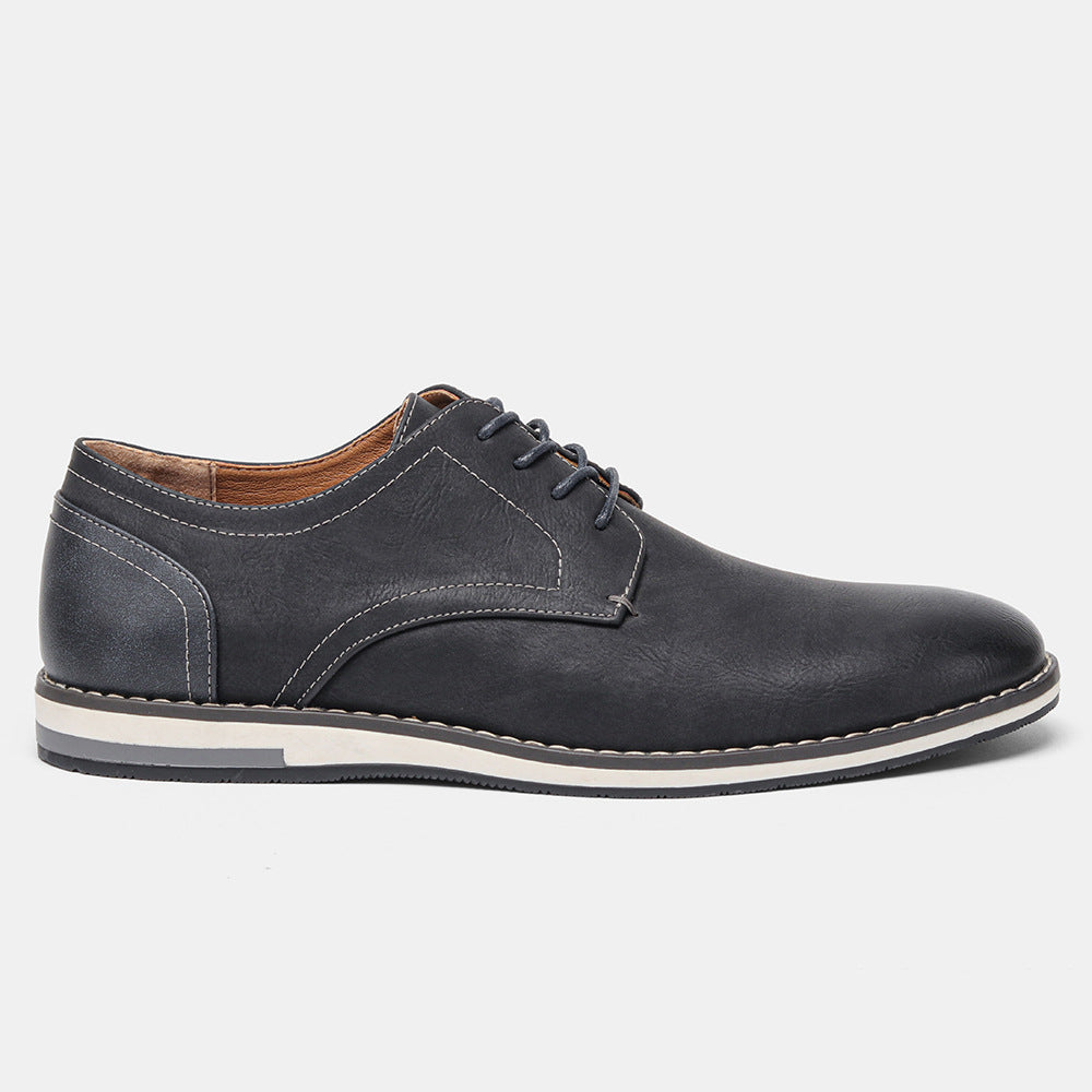 Men's Leather Derby Shoes – Smart Casual Everyday Footwear