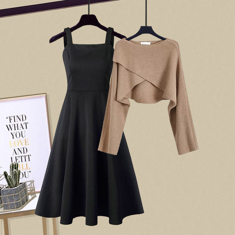 Women's Elegant 2-Piece Dress Set - Versatile Day to Evening