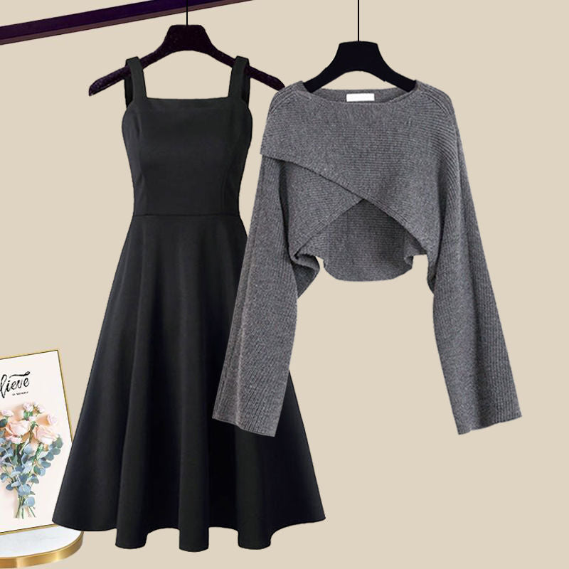 Women's Elegant 2-Piece Dress Set - Versatile Day to Evening