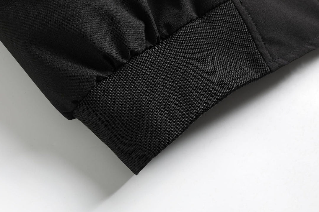Men's Quilted Hooded Jacket – Water-Resistant Layering Coat