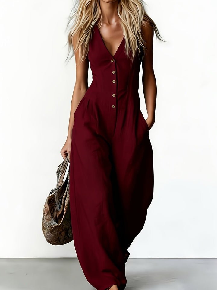 Women's Margaux Jumpsuit - Effortless Everyday Elegance