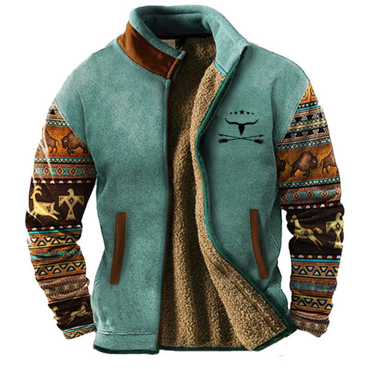 Men's Casual Fleece Jacket - Everyday Warmth and Comfort