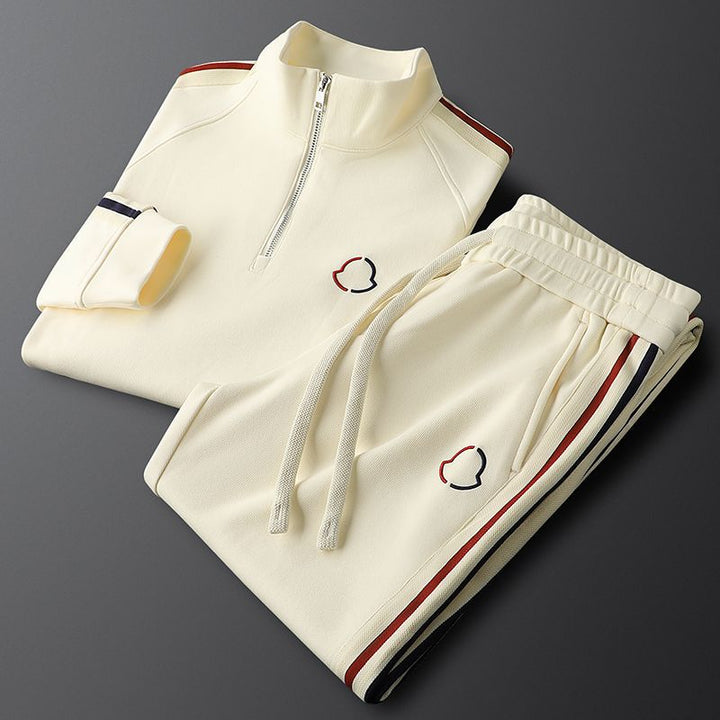 Women's Luxury Half Zip Tracksuit - Everyday Elegance