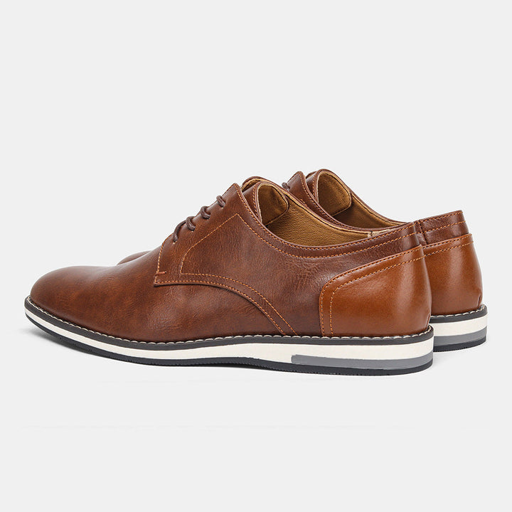 Men's Leather Derby Shoes – Smart Casual Everyday Footwear