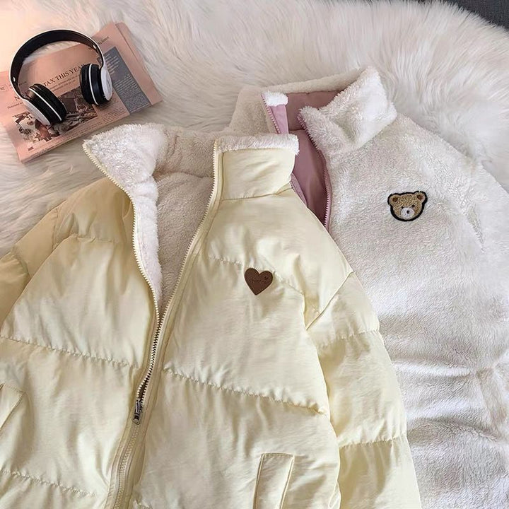 Women's Elizabeth Reversible Fleece Jacket - Two Looks, Cozy Warmth
