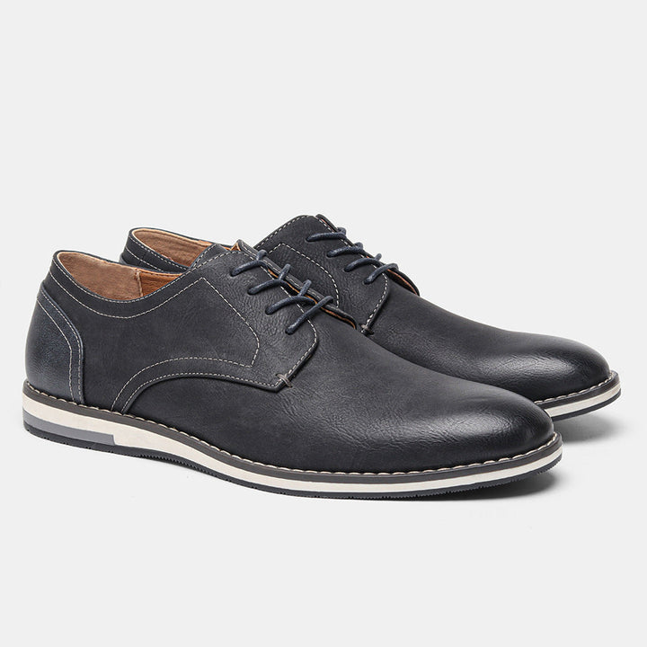Men's Leather Derby Shoes – Smart Casual Everyday Footwear