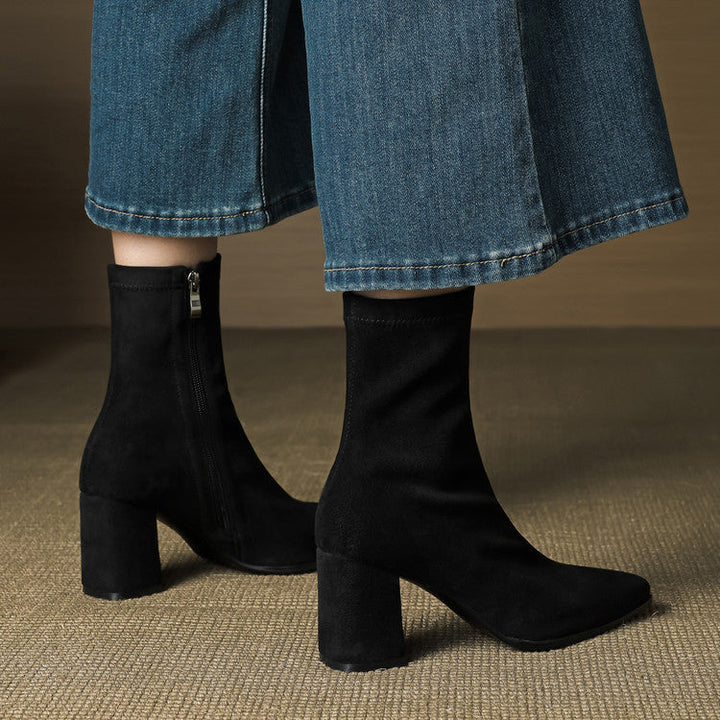 Siena Suede Ankle Boots
