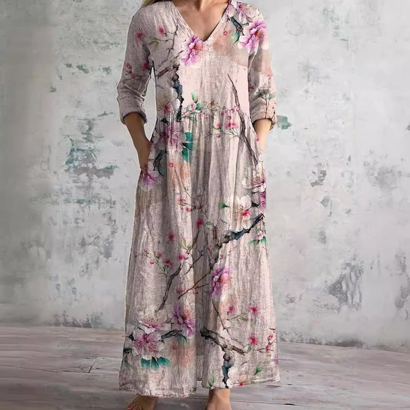Women's Floral Summer Dress - Lightweight & Breathable