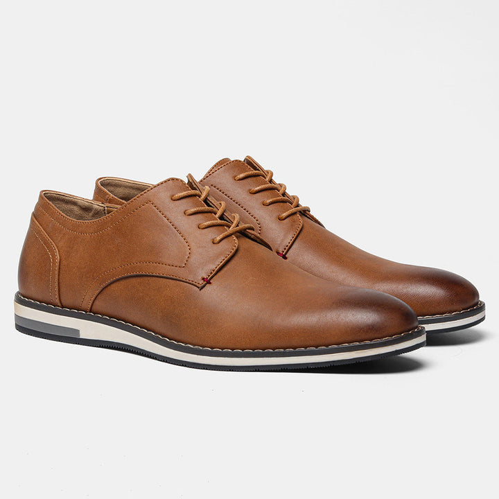 Men's Leather Derby Shoes – Smart Casual Everyday Footwear