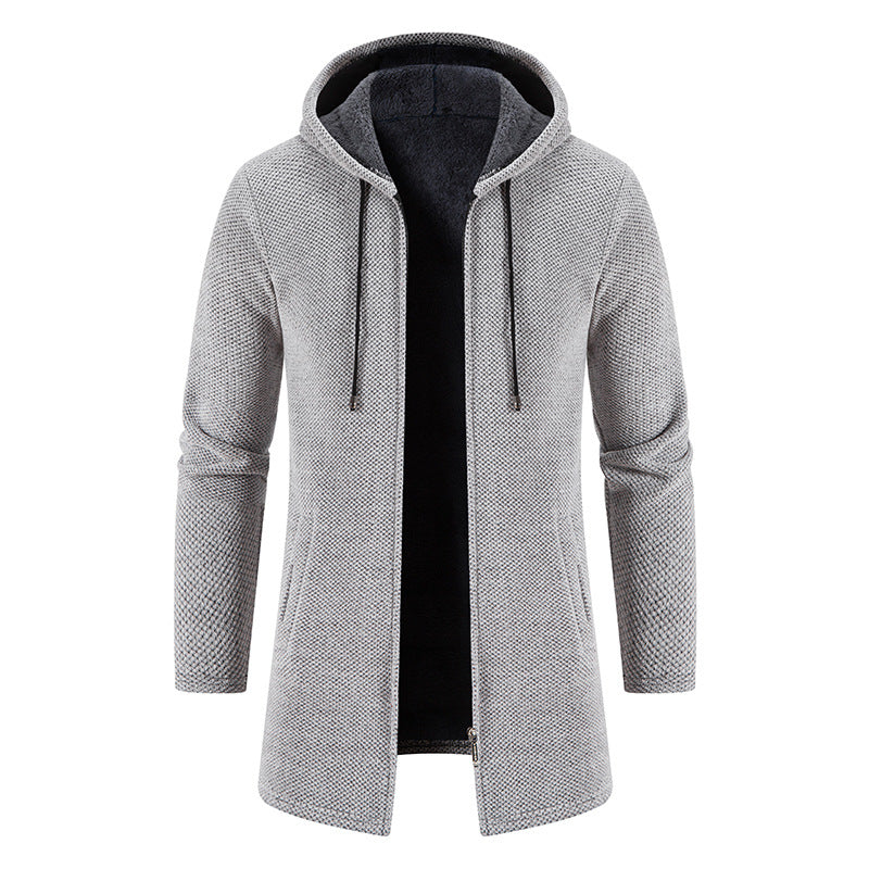 Men's Hemp Blend Quilted Jacket – Lightweight Warm Layering