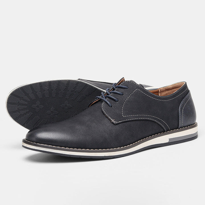Men's Leather Derby Shoes – Smart Casual Everyday Footwear