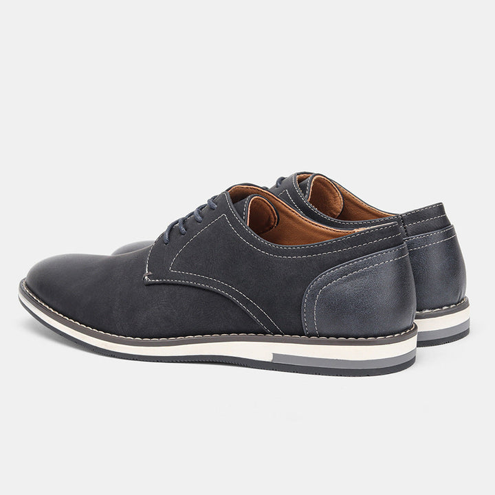 Men's Leather Derby Shoes – Smart Casual Everyday Footwear