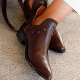 Women's Western Boots with Studs - Bold Everyday Style