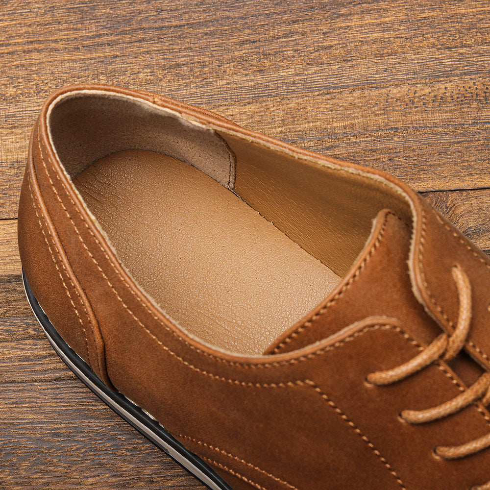 Men's Leather Derby Shoes – Smart Casual Everyday Footwear