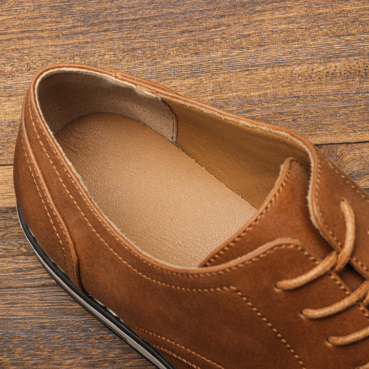 Men's Leather Derby Shoes – Smart Casual Everyday Footwear