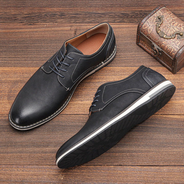 Men's Leather Derby Shoes – Smart Casual Everyday Footwear