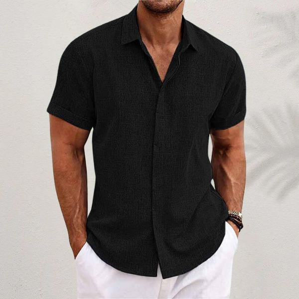Men's Linen Classic Shirt - Breezy Everyday Staple