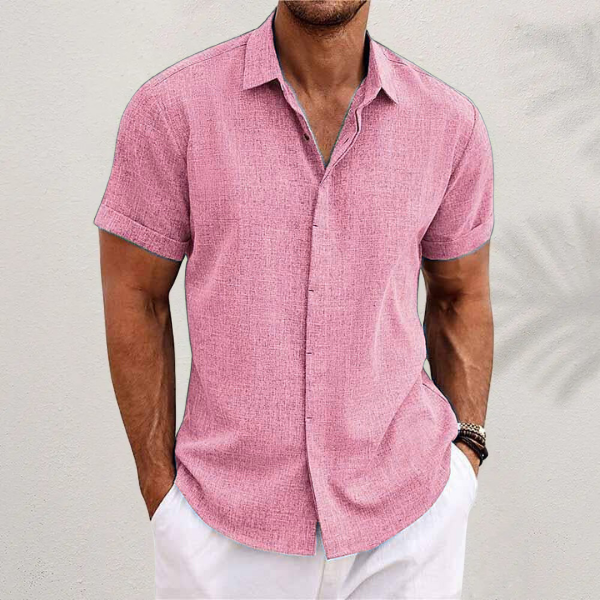 Men's Linen Classic Shirt - Breezy Everyday Staple