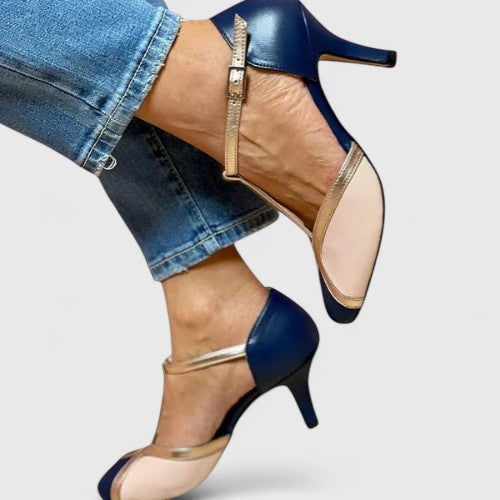 Women's Alisson T-Strap Heels - Classic Elegance for Any Occasion