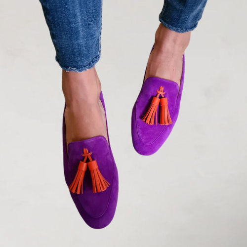 Women's Suede Loafers - Polished Everyday Confidence