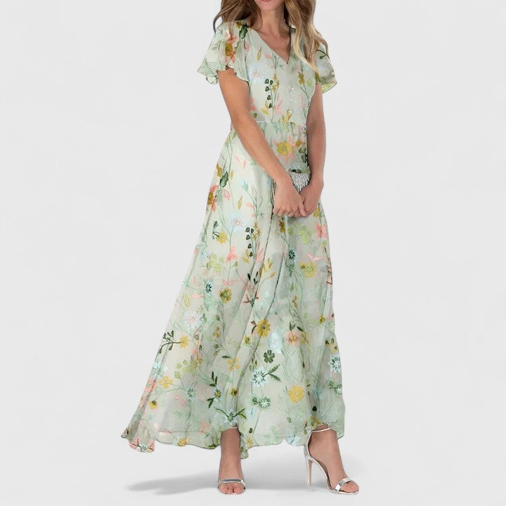 Women's Maternity Maxi Dress - Breathable & Flattering Everyday Style